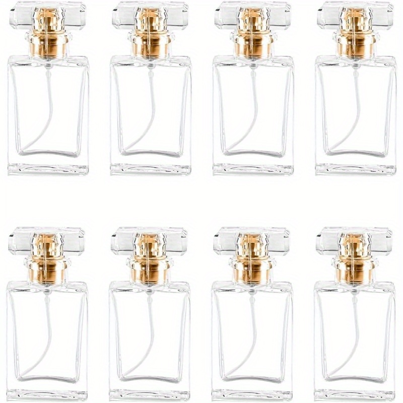 Oud Perfume Spray - 8pcs 30ml Glass Perfume Bottles Empty