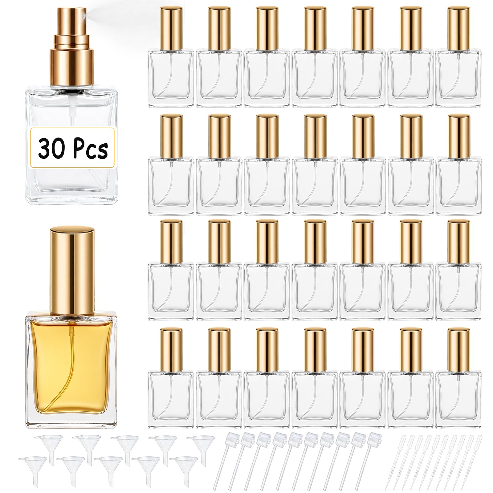 Oud Perfume Spray - High quality 30 15ml clear glass