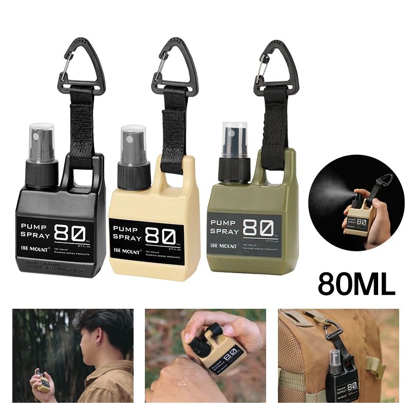 Oud Perfume Spray - 80ml Atomizer Bottle Portable Pump Spray