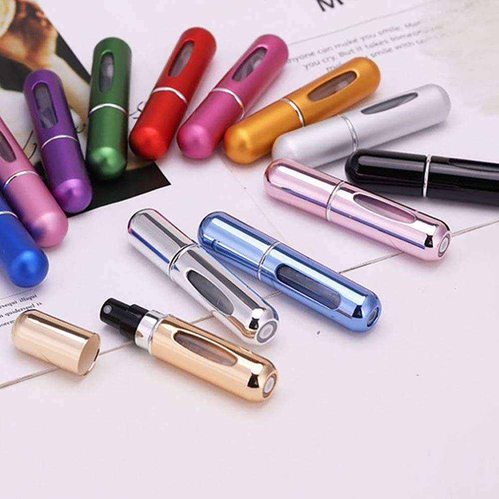 Oud Perfume Spray - Refillable Mini Perfume Bottle Portable Cosmetic