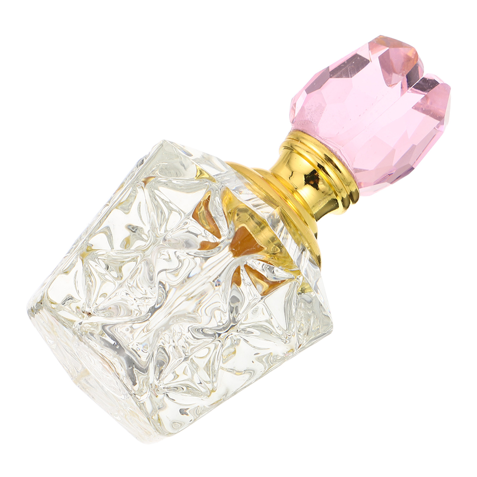 Perfume Fragrance Dispenser - Empty Crystal Perfume Bottle Refillable Artificial