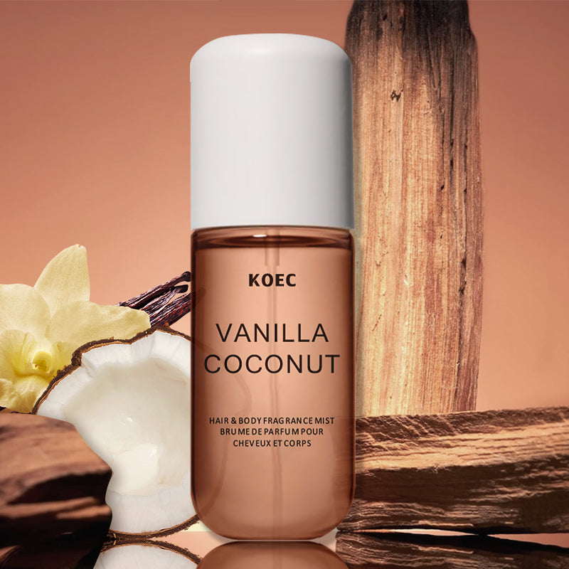 Perfume Fragrance Mist - KOEC Vanilla & Coconut Fragrance Mist