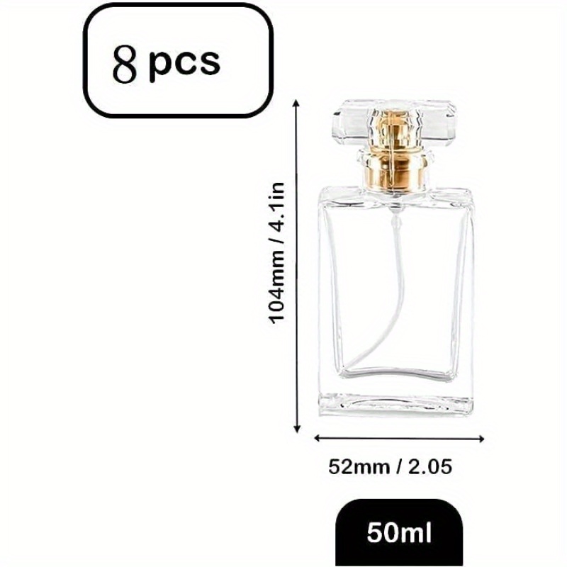 8pcs 30ml Glass Perfume Bottle - Oud Perfume Spray 评论和价格