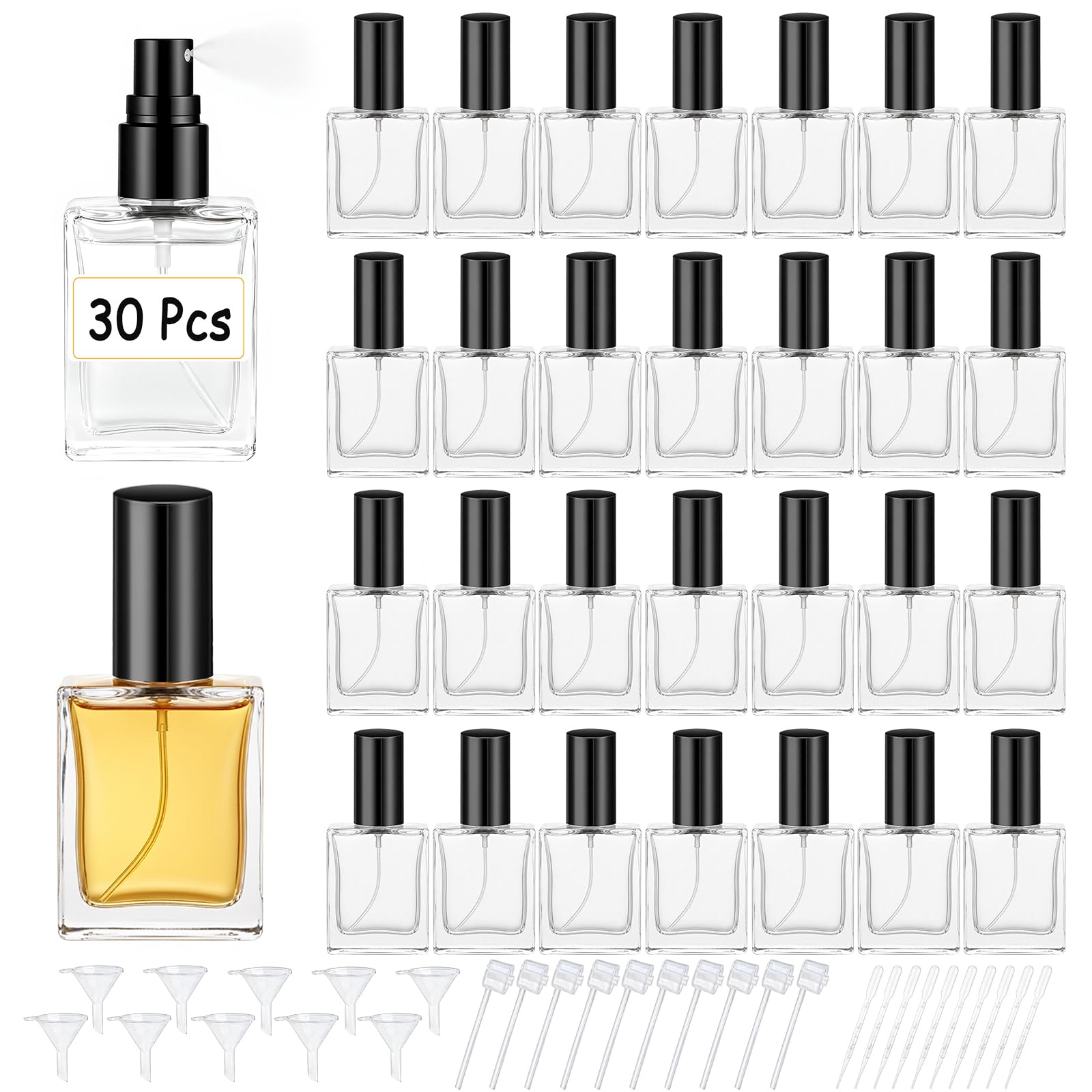 High quality 30 15ml clear gla - Oud Perfume Spray 评论和价格