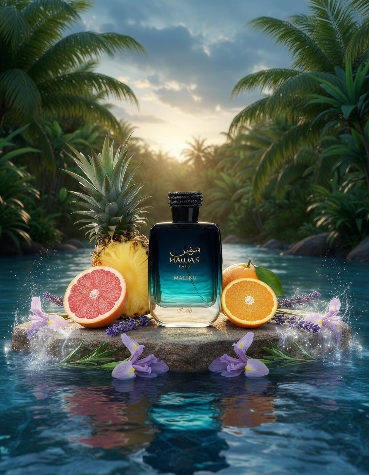 Rasasi Hawas Malibu For Him ED - Perfume Fragrance Mist 评论和价格