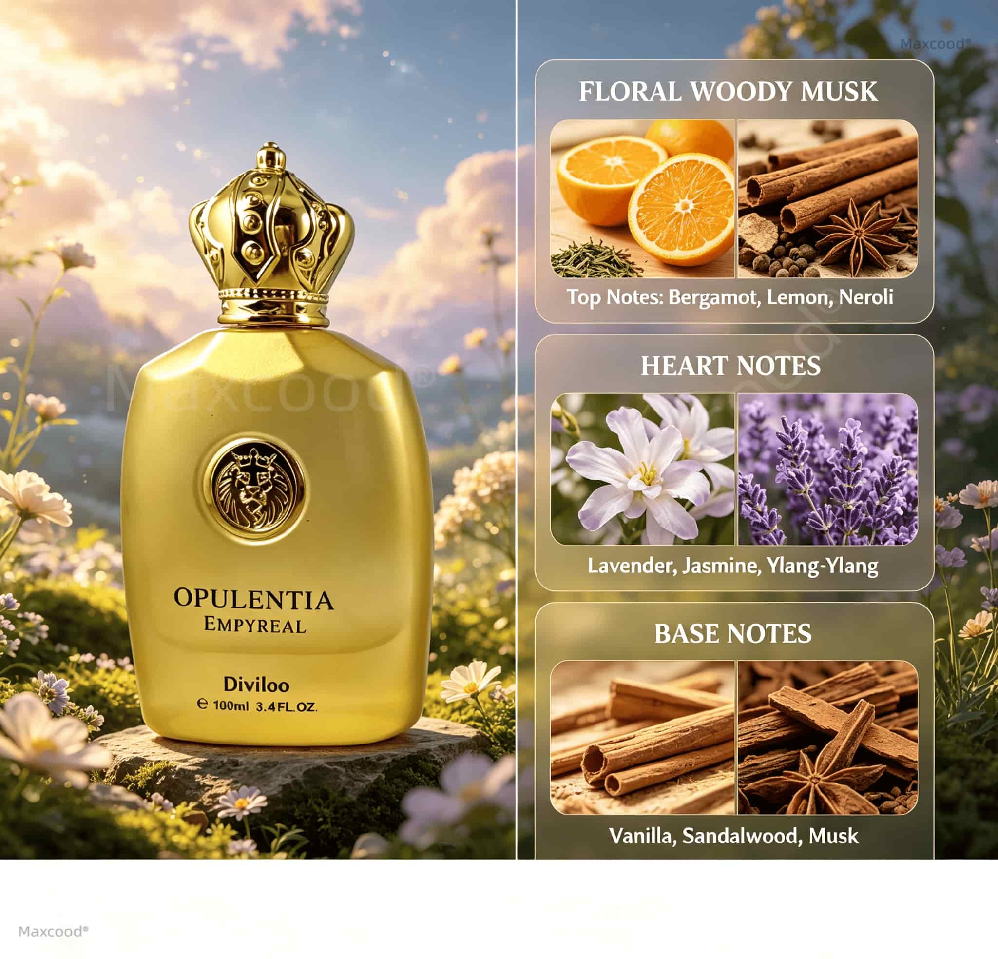 Floral, Woody, and Musky Notes - Perfume Fragrance Tous 评论和价格
