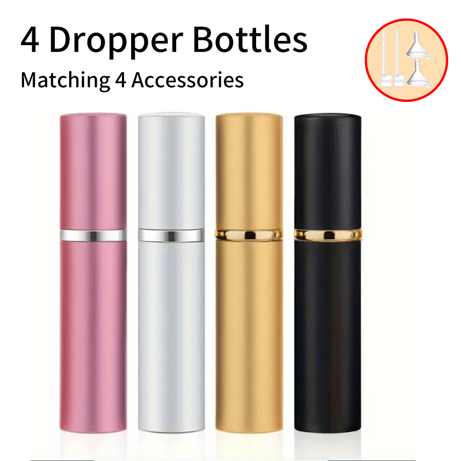4pcs+4 Accessories 5ml Refilla - Oud Perfume Spray 评论和价格