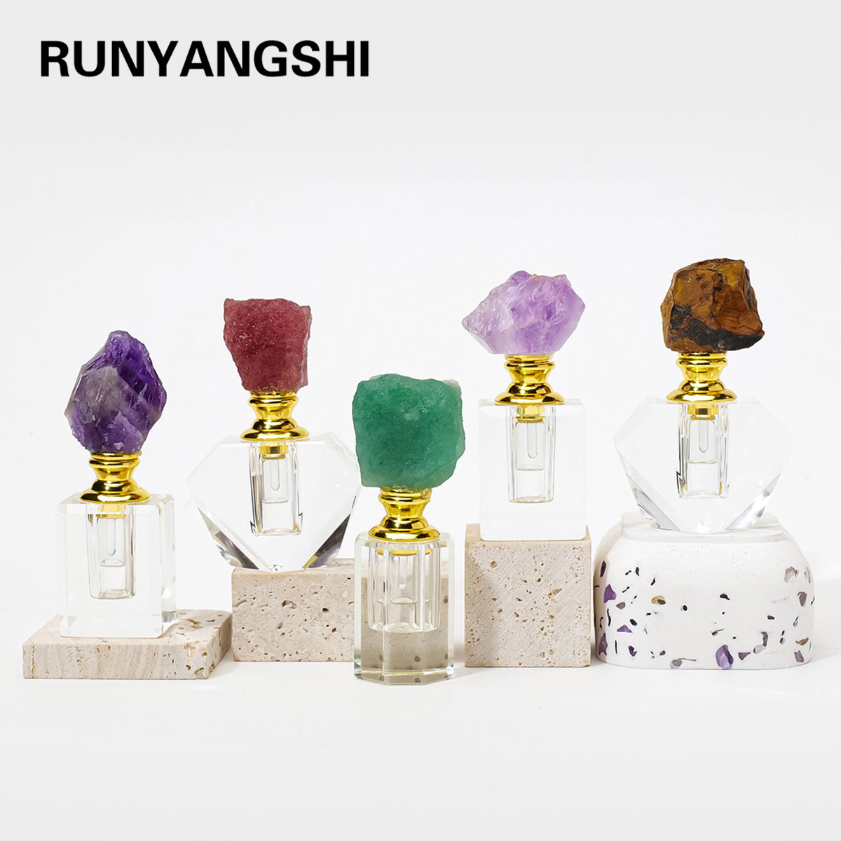 1PC Natural Amethyst Crystal C - Oud Perfume Spray 评论和价格