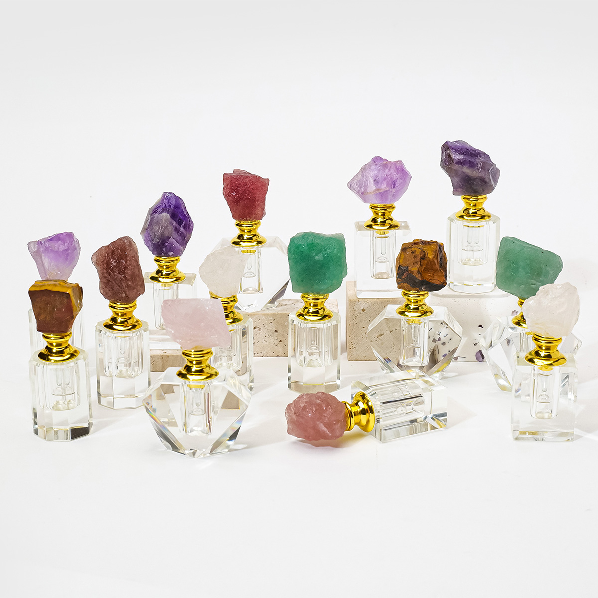 1PC Natural Amethyst Crystal C - Oud Perfume Spray 评论和价格