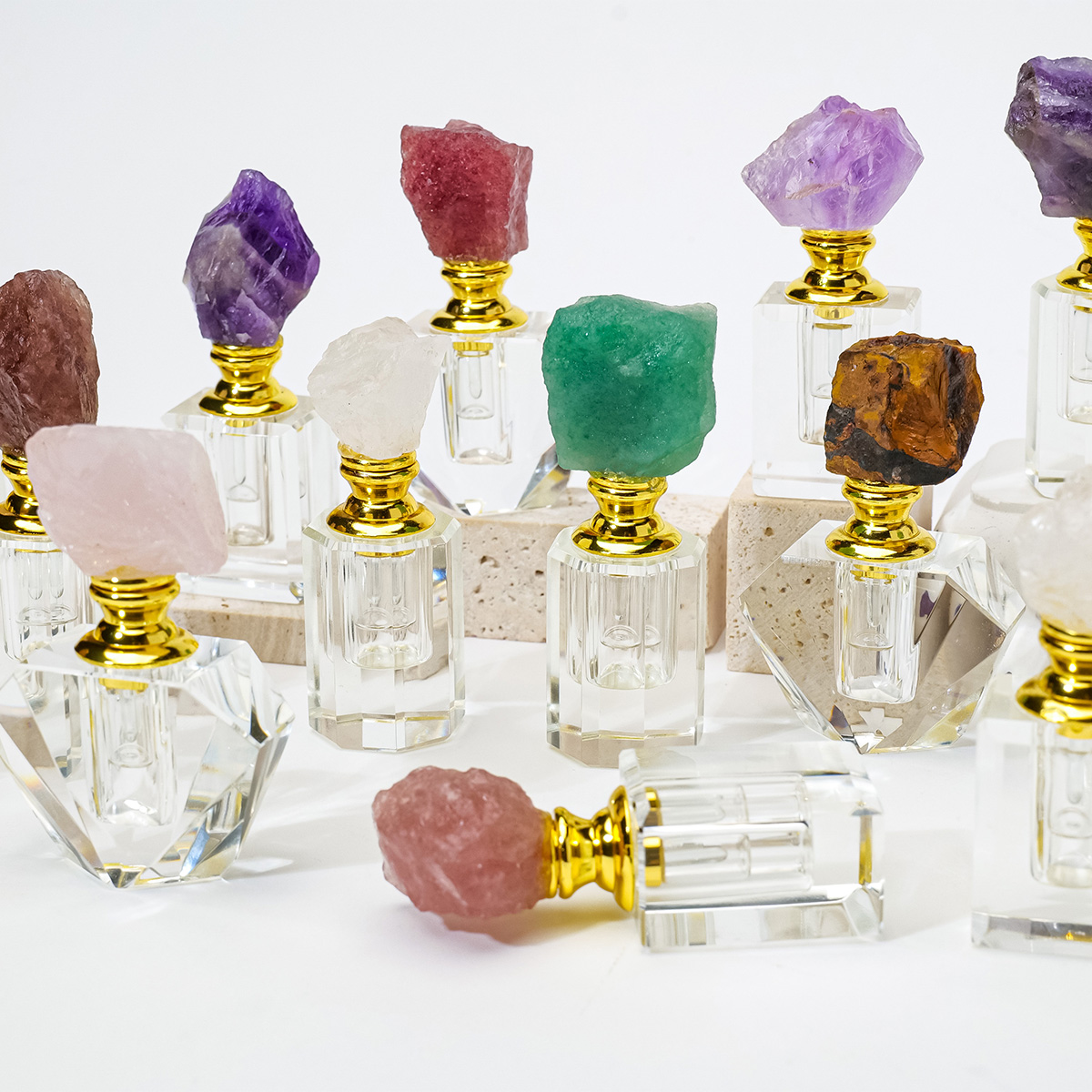 1PC Natural Amethyst Crystal C - Oud Perfume Spray 评论和价格