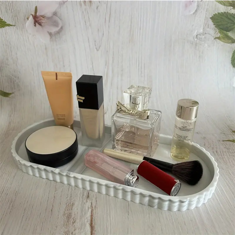 1-Piece Oval Vanity Tray, Coun - Perfume Fragrance Dispenser 评论和价格