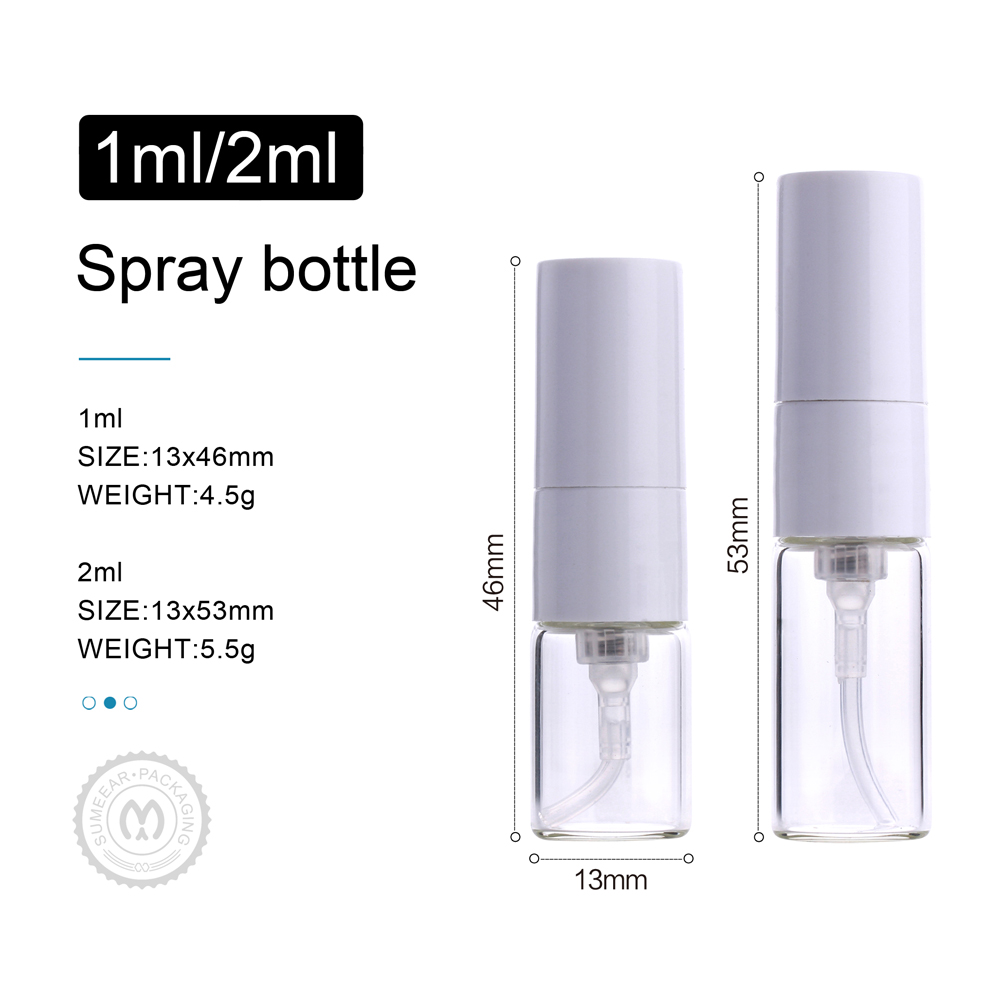 100 Pcs/Lot 1ml 2ml mini Perfu - Fragrance Atomizer Pump 评论和价格