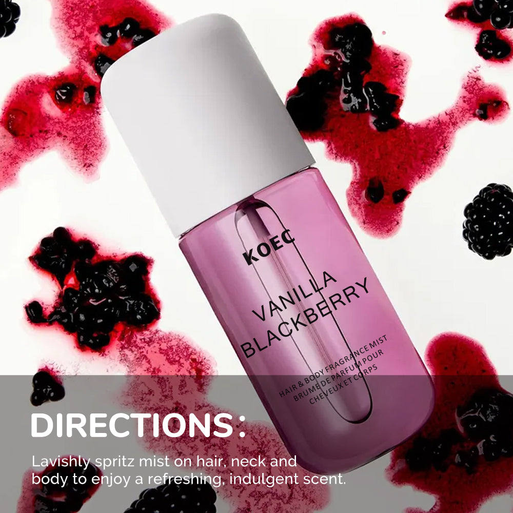 50ml KOEC Vanilla Blackberry F - Perfume Fragrance Mist 评论和价格