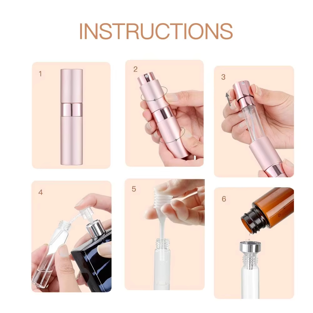 3pcs+4 Accessories 8ML Perfume - Perfume Fragrance Dispenser 评论和价格